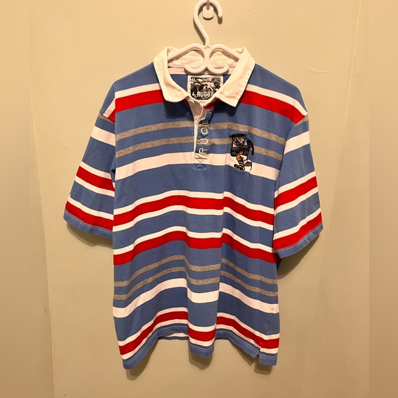Cotton Traders - A Passion For Rugby - XXL - Stripped Rugby Shirt - 100% Cotton - Picture 11 of 14
